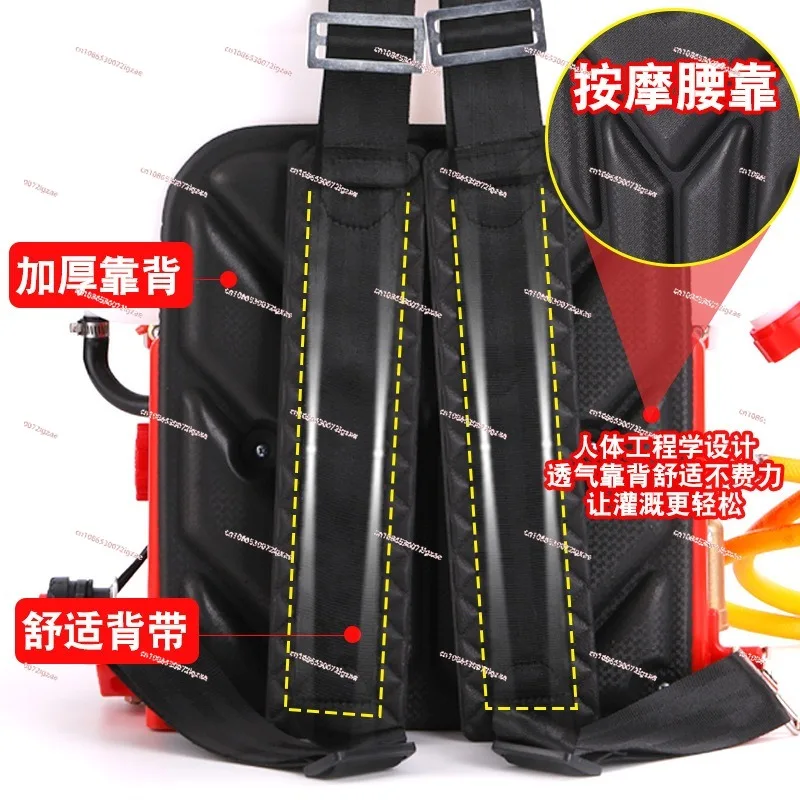 Fertilizer Dispenser - เครื่องพ่นยาแบบสะพายหลัง, เครื่องพ่นยาแรงดันสูงสี่จังหวะกำลังสูง, เครื่องพ่นยาสำหรับสวนผลไม้แบบใหม่สำหรับใช้ในครัวเรือน