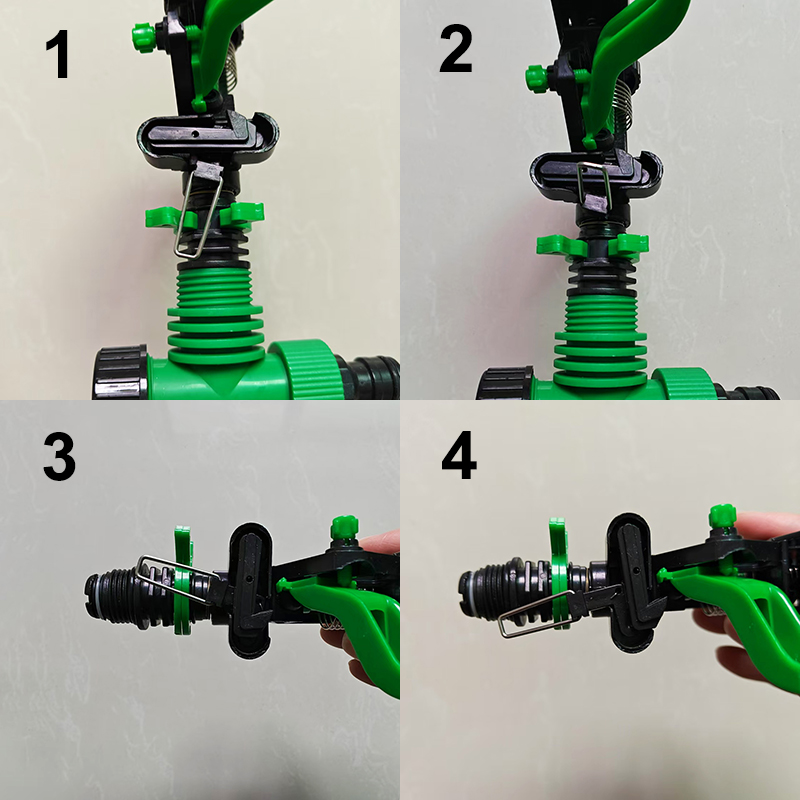 ชุดสปริงเกลอร์หมุนได้สำหรับสวน - Gardening Tools Range บทวิจารณ์และราคา