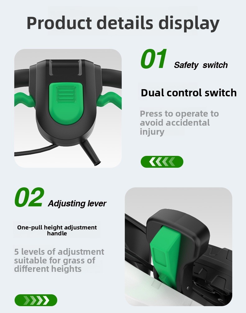 เครื่องตัดหญ้าไฟฟ้าไร้สาย พร้อ - Gardening Tools Electric บทวิจารณ์และราคา