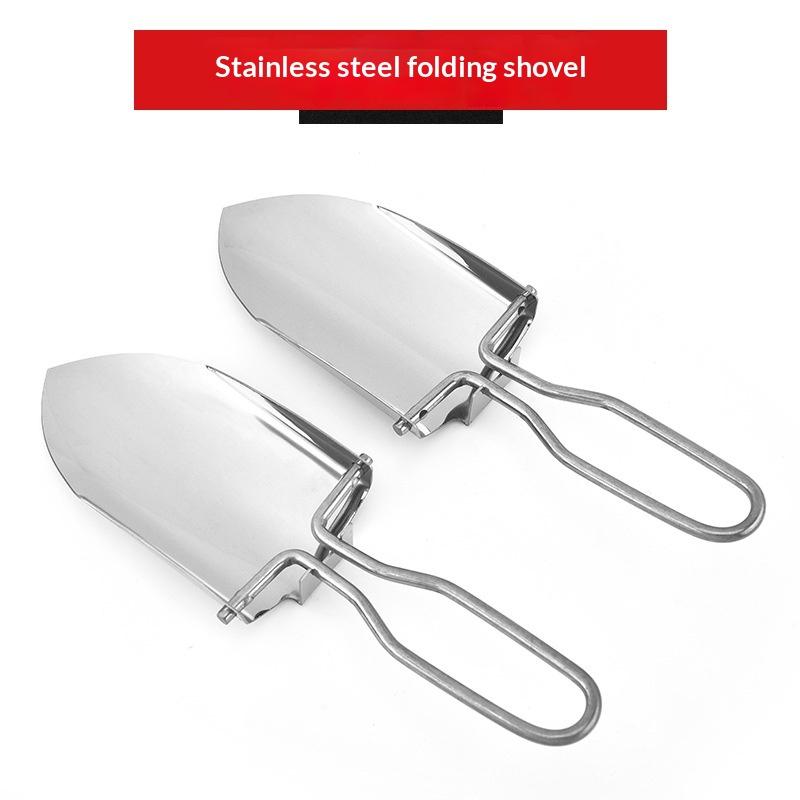 1/2 ชิ้น พลั่วพับได้สแตนเลส –  - Gardening Tools Spade บทวิจารณ์และราคา