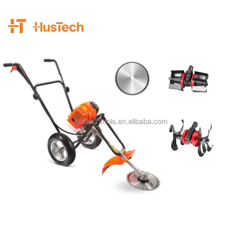 รถตัดหญ้าแบบเดินตามอเนกประสงค์ - Gardening Tools List บทวิจารณ์และราคา