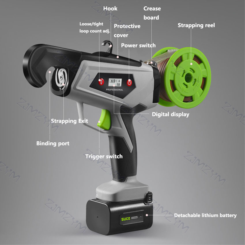 เครื่องมัดกิ่งไฟฟ้า เครื่องมัด - Gardening Tools Electric บทวิจารณ์และราคา