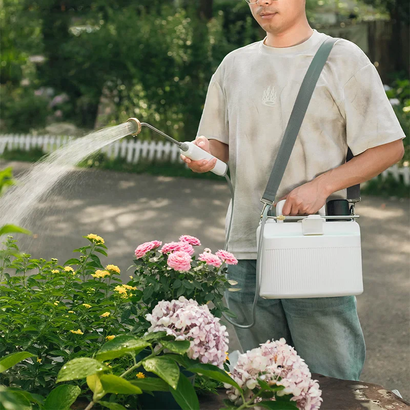 เครื่องพ่นยาไฟฟ้าแบบสะพายหลังส - Gardening Tools Electric บทวิจารณ์และราคา