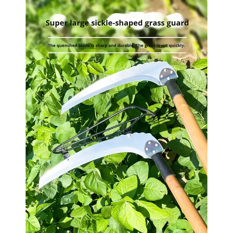 เคียวตัดหญ้าขนาดใหญ่ด้ามยาวแบบ - Gardening Tools Spade บทวิจารณ์และราคา