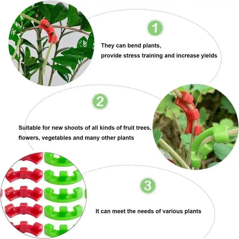 10-200 ชิ้น คลิปดัดกิ่งต้นไม้  - Gardening Tools Lowes บทวิจารณ์และราคา
